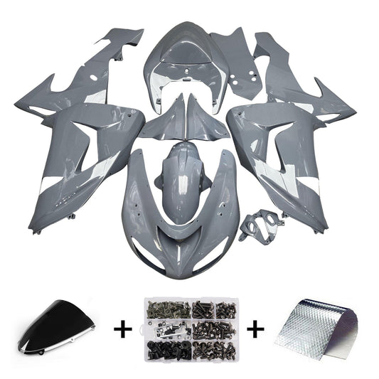 Kit carenatura iniezione in plastica ABS adatto per Kawasaki ZX10R 2006-2007