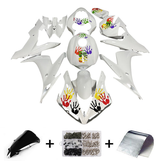 Kit carenatura iniezione plastica ABS per Yamaha YZFR1 YZF-R1 2004-2006