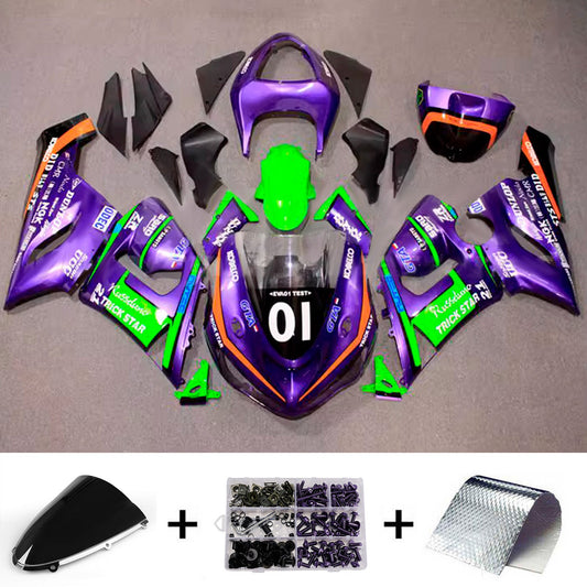 Kit carenatura iniezione in plastica ABS adatto per Kawasaki ZX6R 636 2005-2006