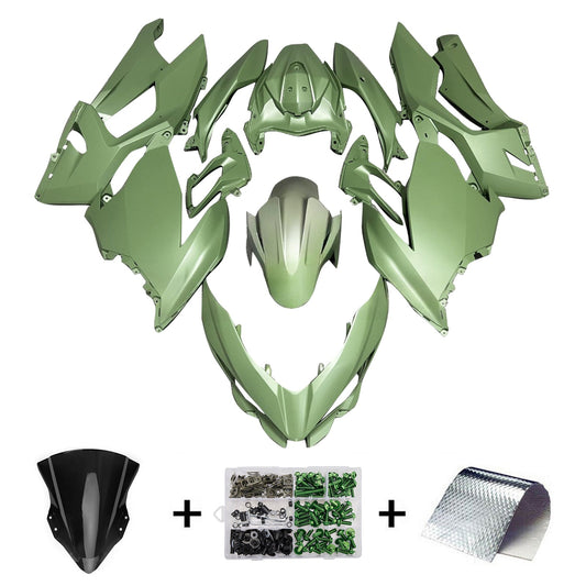 Kit carenatura iniezione in plastica ABS adatto per Kawasaki EX400 Ninja400 2018-2024