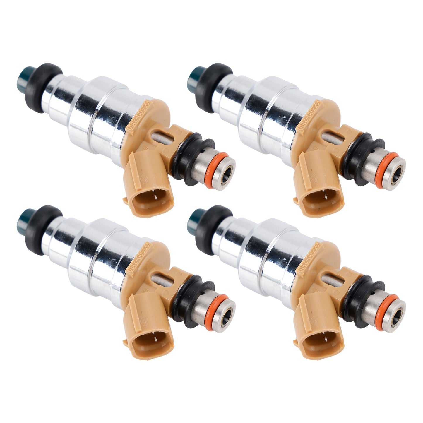 4 pezzi iniettore carburante per Mazda MX-6 626 Ford Probe Mercury 1.6L 2.2L 195500-1280