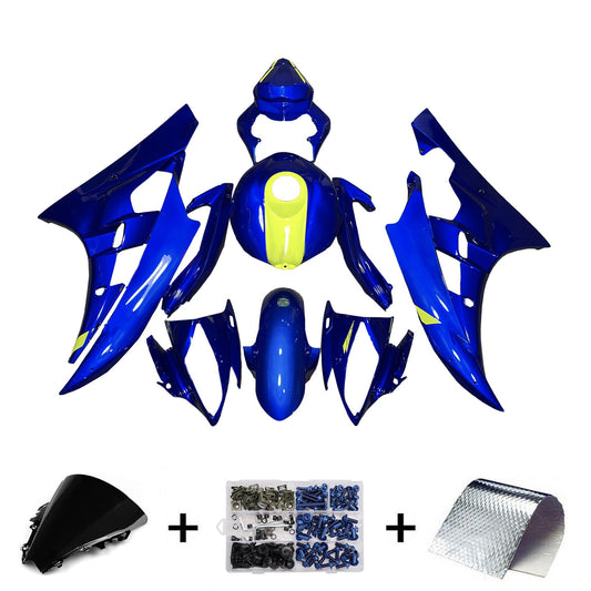 Kit carenatura iniezione plastica ABS per Yamaha YZFR6 YZF-R6 2006-2007