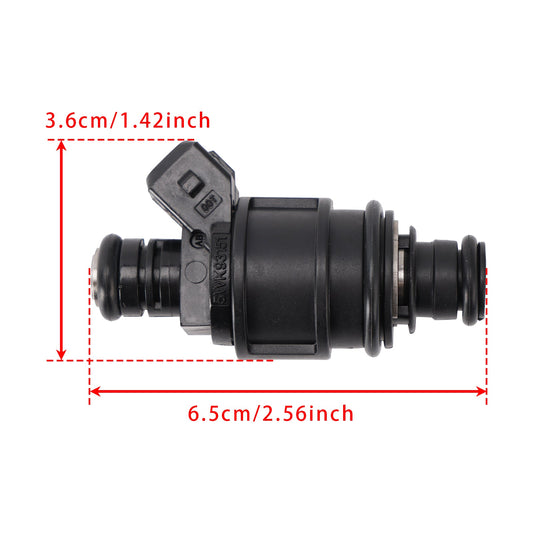 4 pezzi iniettori carburante per Vauxhall Astra Vectra Zafira 1.8L 90536149 5WK93151