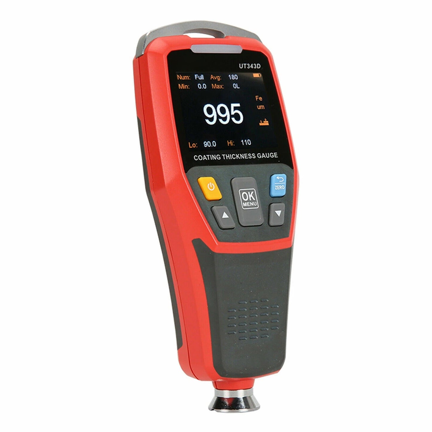 UT343D Misuratore digitale di spessore del rivestimento, intervallo di misurazione da 0 a 1250 µm