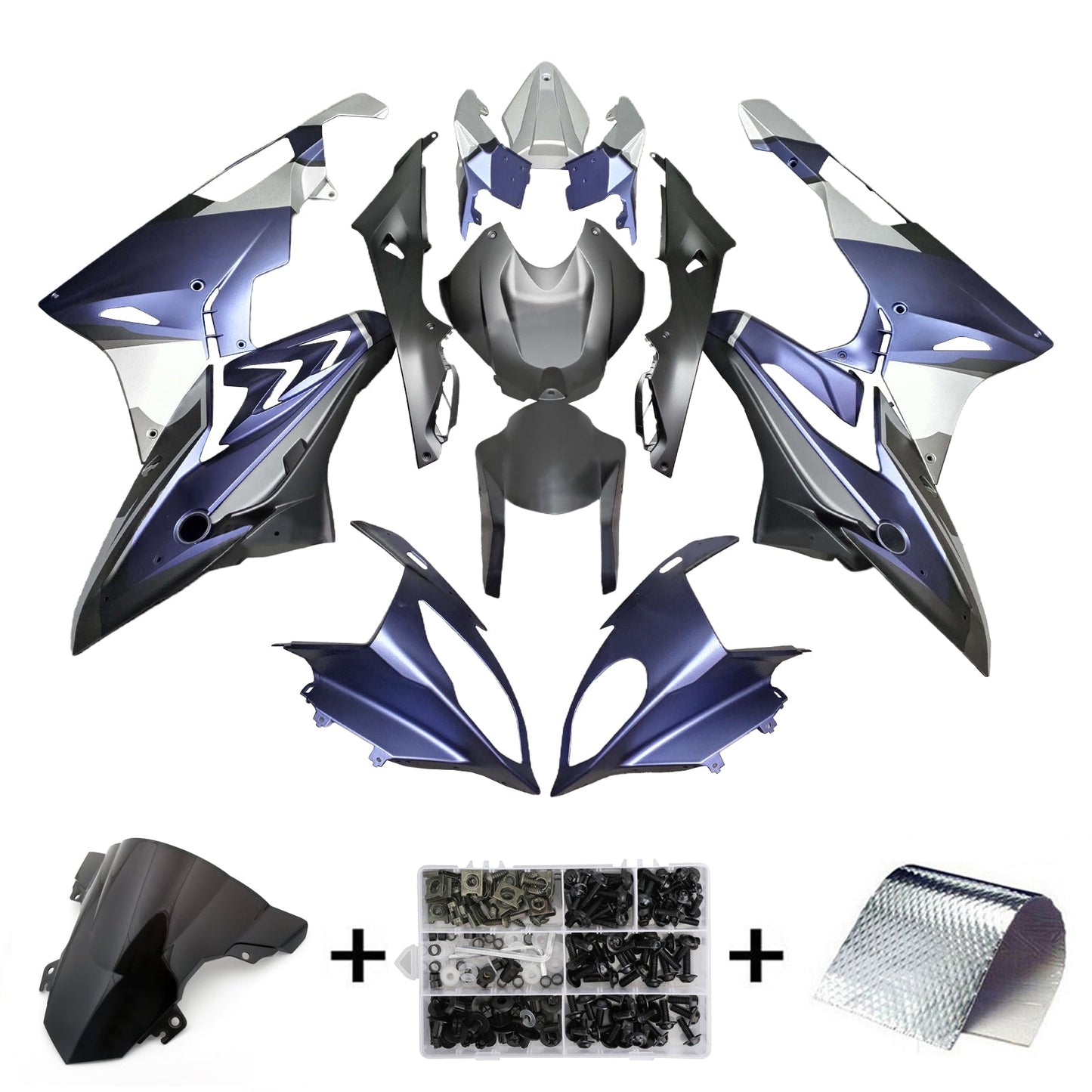 Kit carenatura iniezione BMW S1000RR 2015-2016 Carrozzeria plastica ABS