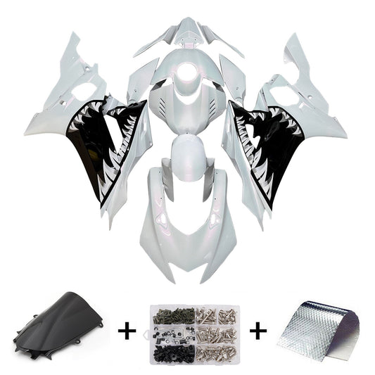 Kit carenatura iniezione in plastica ABS adatto per Yamaha YZF-R6 2017-2023
