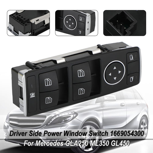 Interruttore alzacristalli elettrico principale per Mercedes-Benz W176 X156 C117 W166 1669054300