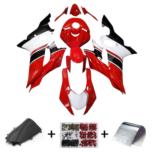 Kit carenatura iniezione in plastica ABS adatto per Yamaha YZF-R6 2017-2023