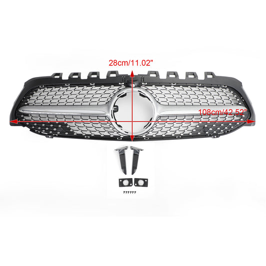 Per Mercedes Benz Classe A W177 2019-2023 Griglia per paraurti anteriore Diamond