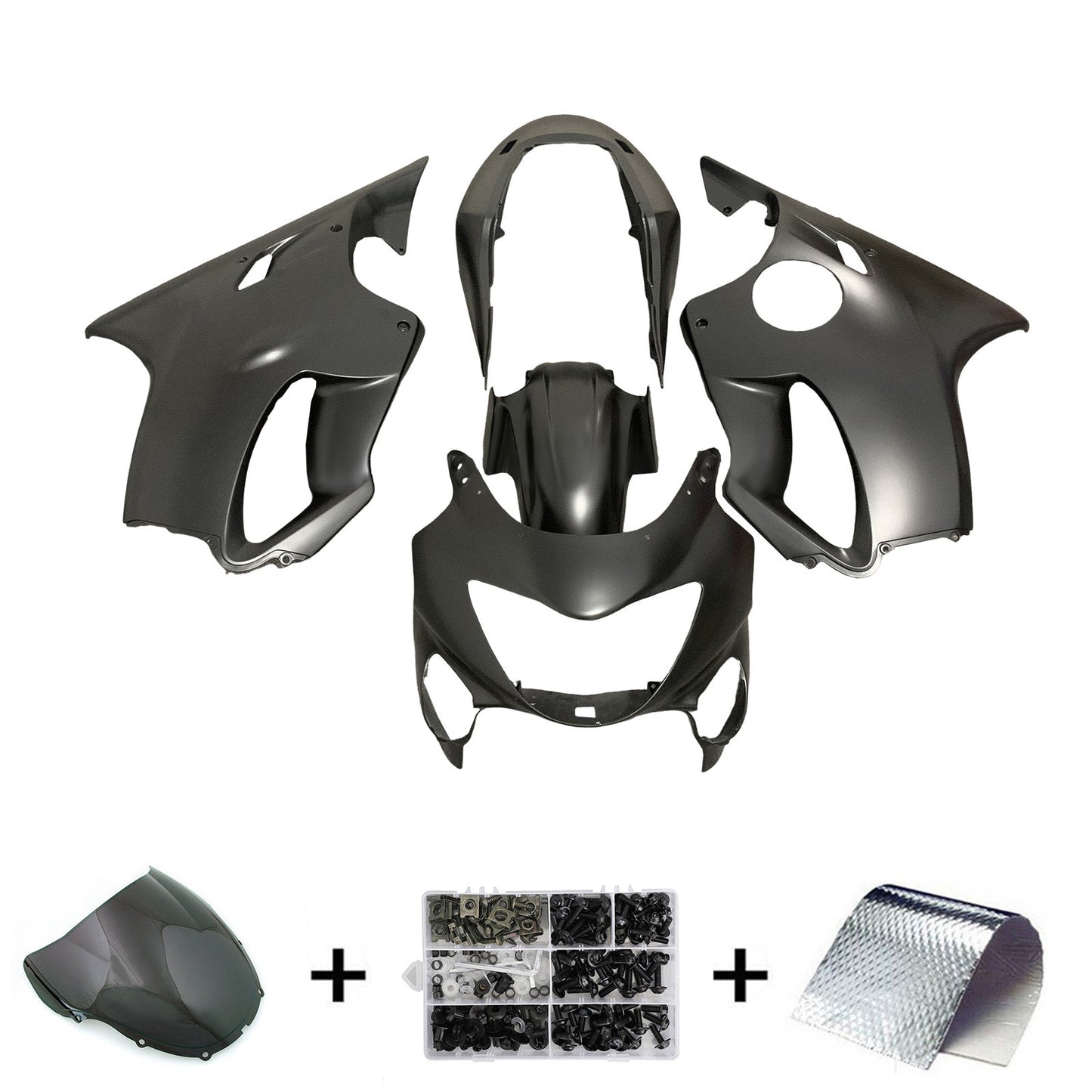 Kit carenatura iniezione plastica ABS per Honda CBR600 F4 1999-2000