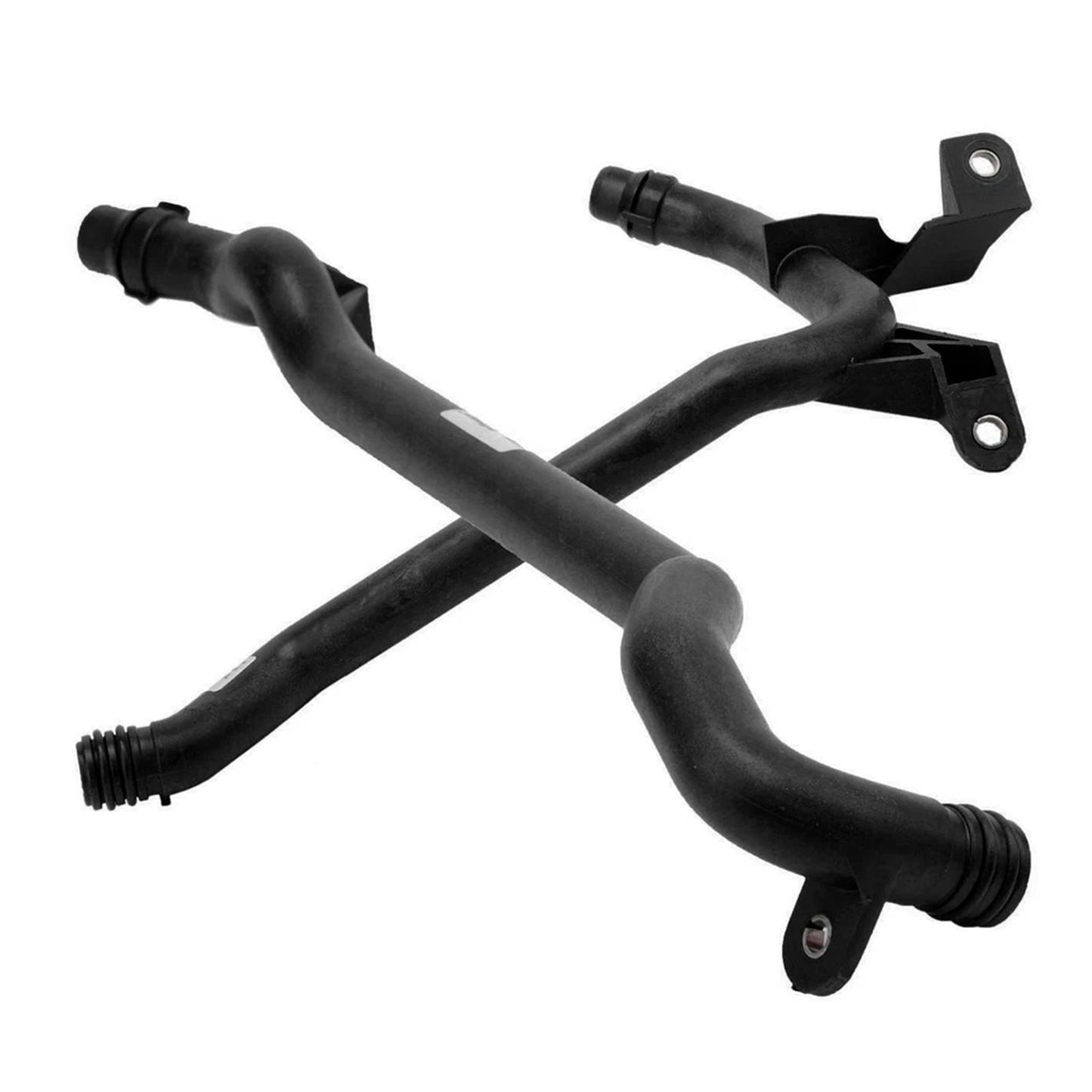 2*Tubo di ingresso del liquido di raffreddamento per riscaldatore motore ad acqua per BMW E46 E83 X3 E53 X5