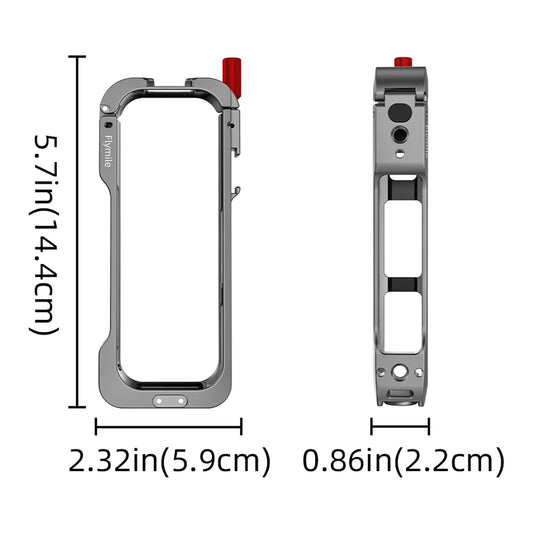 Accessori per fotocamera: custodia protettiva con copriobiettivo e kit per Insta360 X5