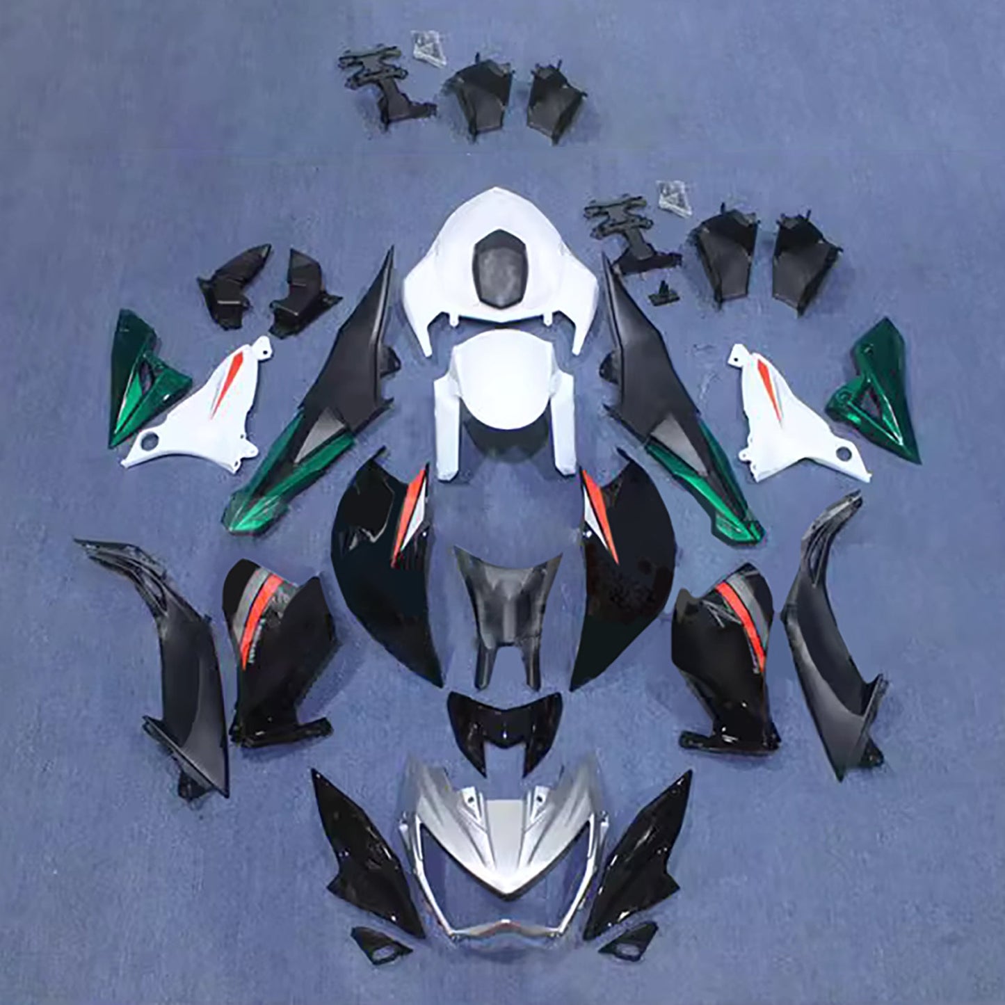 Kit carenatura iniezione in plastica ABS adatto per Kawasaki Z800 2013-2018