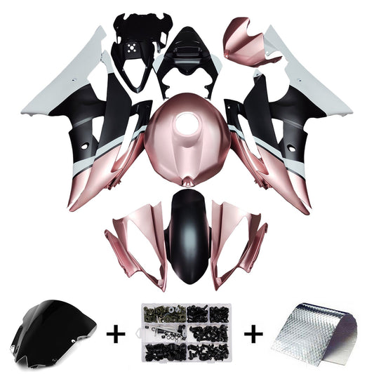 Kit carenatura iniezione plastica ABS per Yamaha YZFR6 YZF-R6 2008-2016