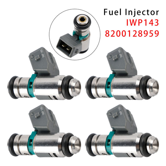 4 pezzi iniettori carburante per Renault Clio Scenic Megane Nissan Platina Aprio IWP143