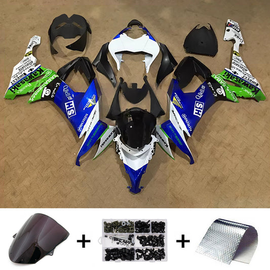 Kit carenatura iniezione in plastica ABS adatto per Kawasaki ZX10R 2008-2010