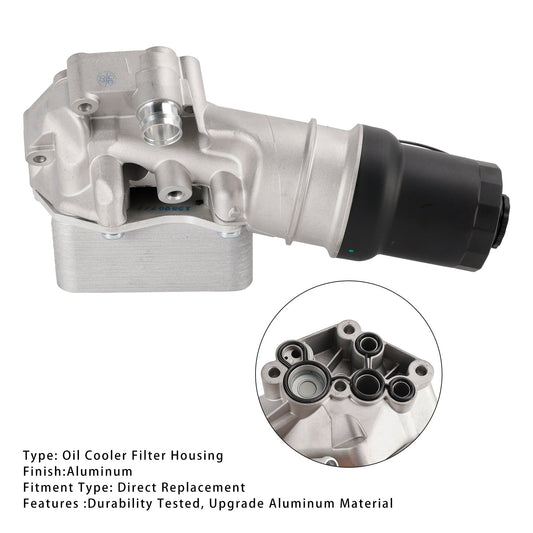 Alloggiamento filtro radiatore olio aggiornato 07K115397D per VW Jetta 2.5L 2005-2014