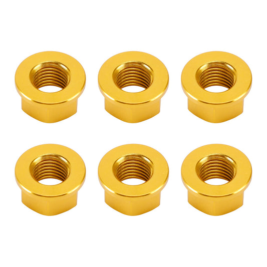 Kit dadi pignone M10x1,25 oro per Aprilia RSV1000 Mille Tuono R SL1000 99-05