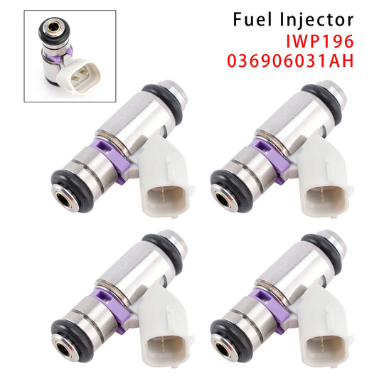 4 iniettori di carburante per VW Golf Polo Seat Toledo Skoda Fabia IWP196 036906031AH