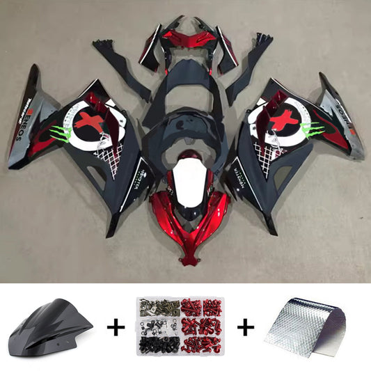 Kit carenatura iniezione in plastica ABS adatto per Kawasaki EX300 Ninja300 2013-2024