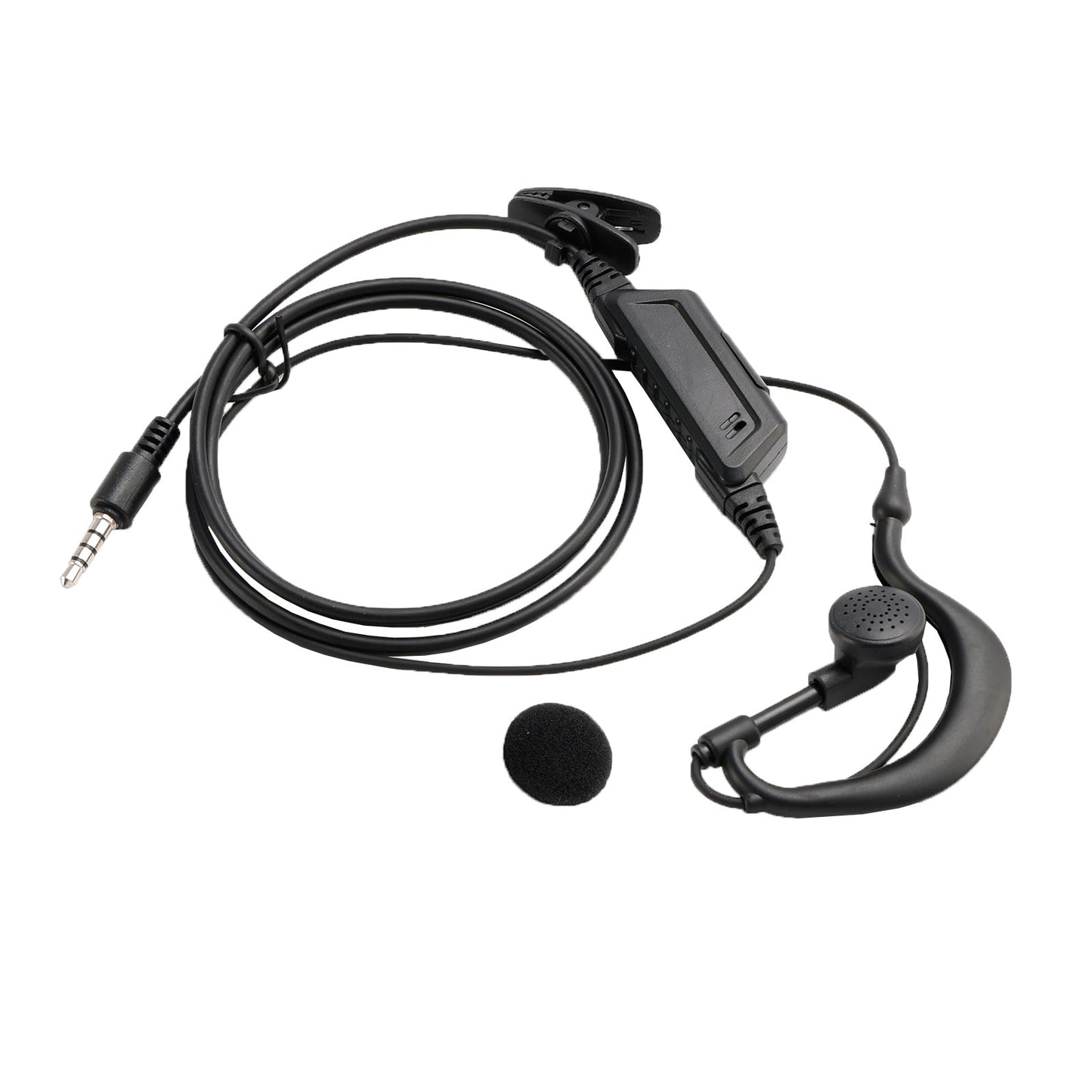PNC380-T35 Auricolare con gancio auricolare per Hytera PNC360 PNC370SE PNC550 PNC380SE G32 G36