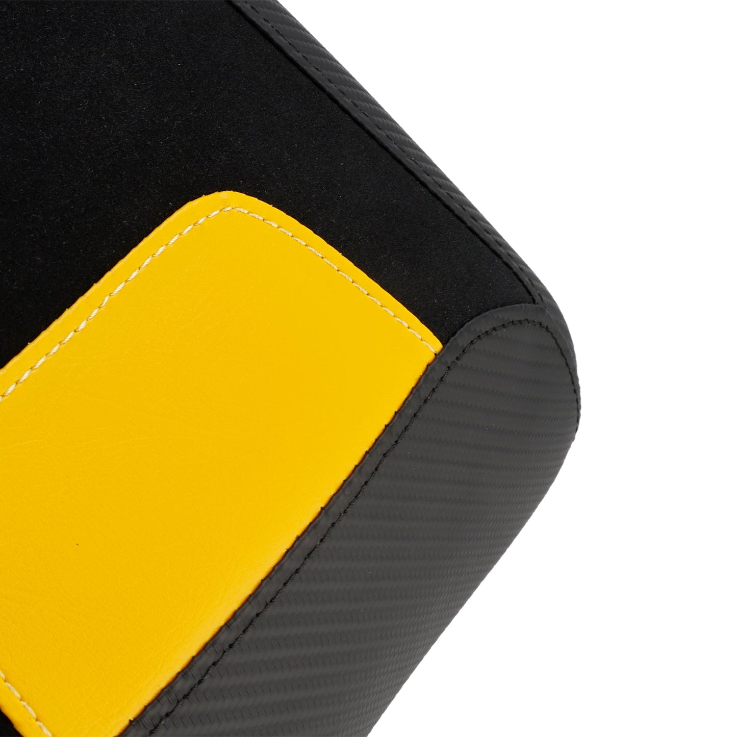 Adatto per Suzuki V-Strom DL1050 2023+ Sella anteriore e posteriore inferiore per passeggero, colore giallo