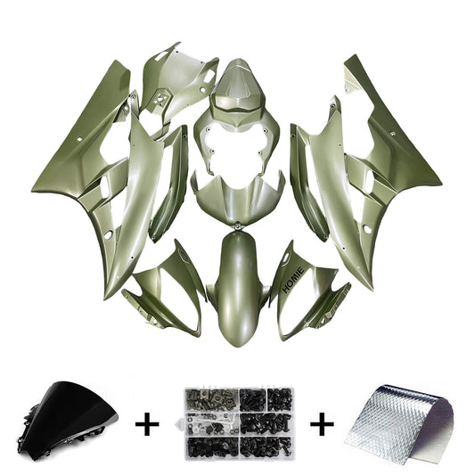 Kit carenatura iniezione plastica ABS per Yamaha YZFR6 YZF-R6 2006-2007