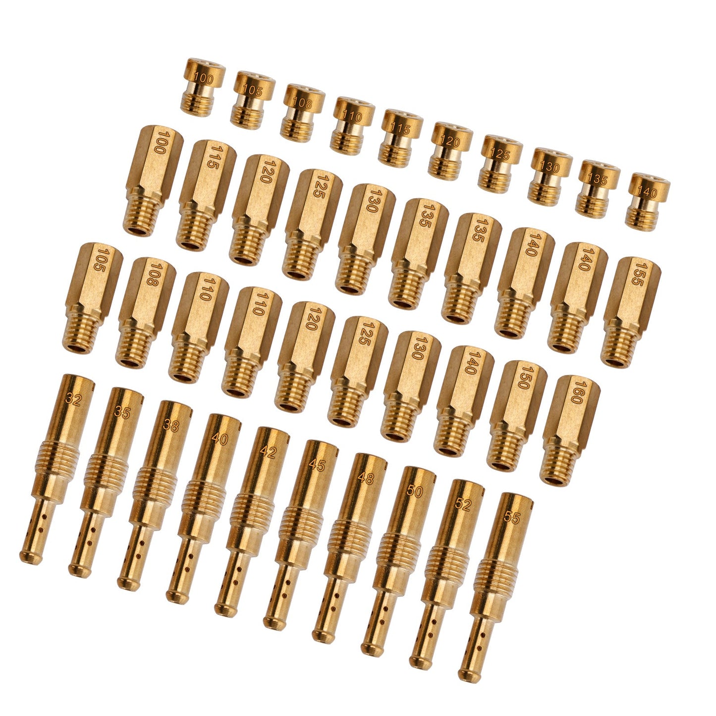 Kit di riparazione e ricostruzione del carburatore, getto principale, getto del minimo, adatto per PE CVK