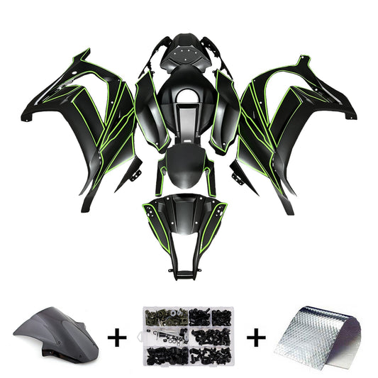 Kit carenatura iniezione in plastica ABS adatto per Kawasaki ZX10R 2011-2015