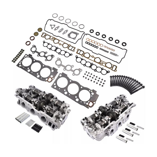 1995-1998 TOYOTA T100 3.4L 2 pezzi testata cilindro e guarnizioni e bulloni 11101-69136 1305362050