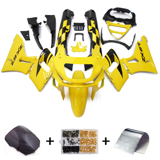 Kit carenatura iniezione in plastica ABS adatto per Kawasaki ZZR400 1993-2007 ZZR600 1998-2003