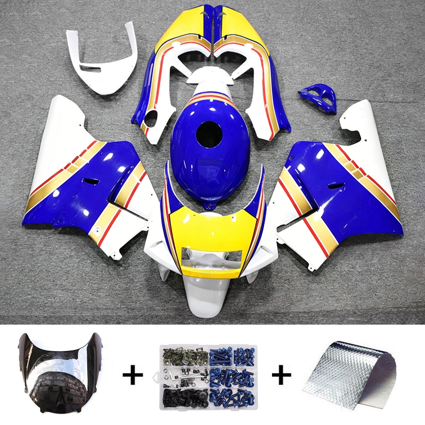 Kit di carene in plastica ABS stampate a iniezione per Honda NSR250 PGM-4 1994-1996