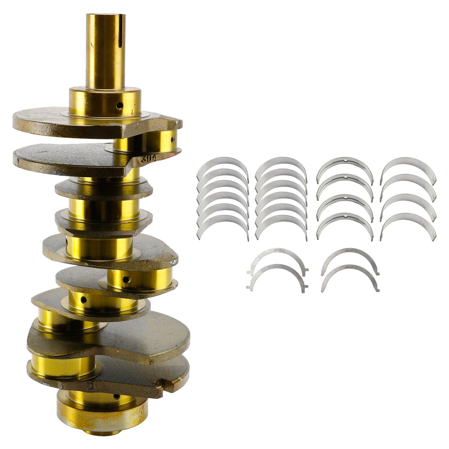 Cuscinetti principali dell'albero motore per RAM 1500 3.0L Turbo V6 Diesel 2014-2019 68147110AA 68147110AB