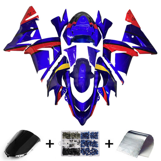 Kit carenatura iniezione in plastica ABS adatto per Kawasaki ZX10R 2004-2005