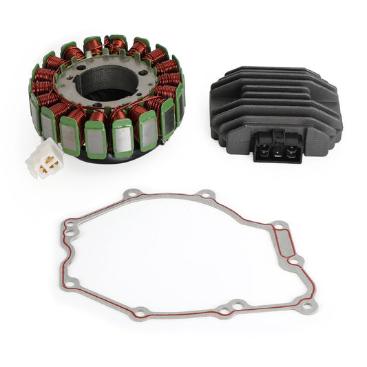 5VX-81410-00 Statore Regolatore Raddrizzatore Guarnizione Per Yamaha FZ6-NA FZ6 NAHG FZ6-SA2 NHG FZ6-S2 Nudo 07-09