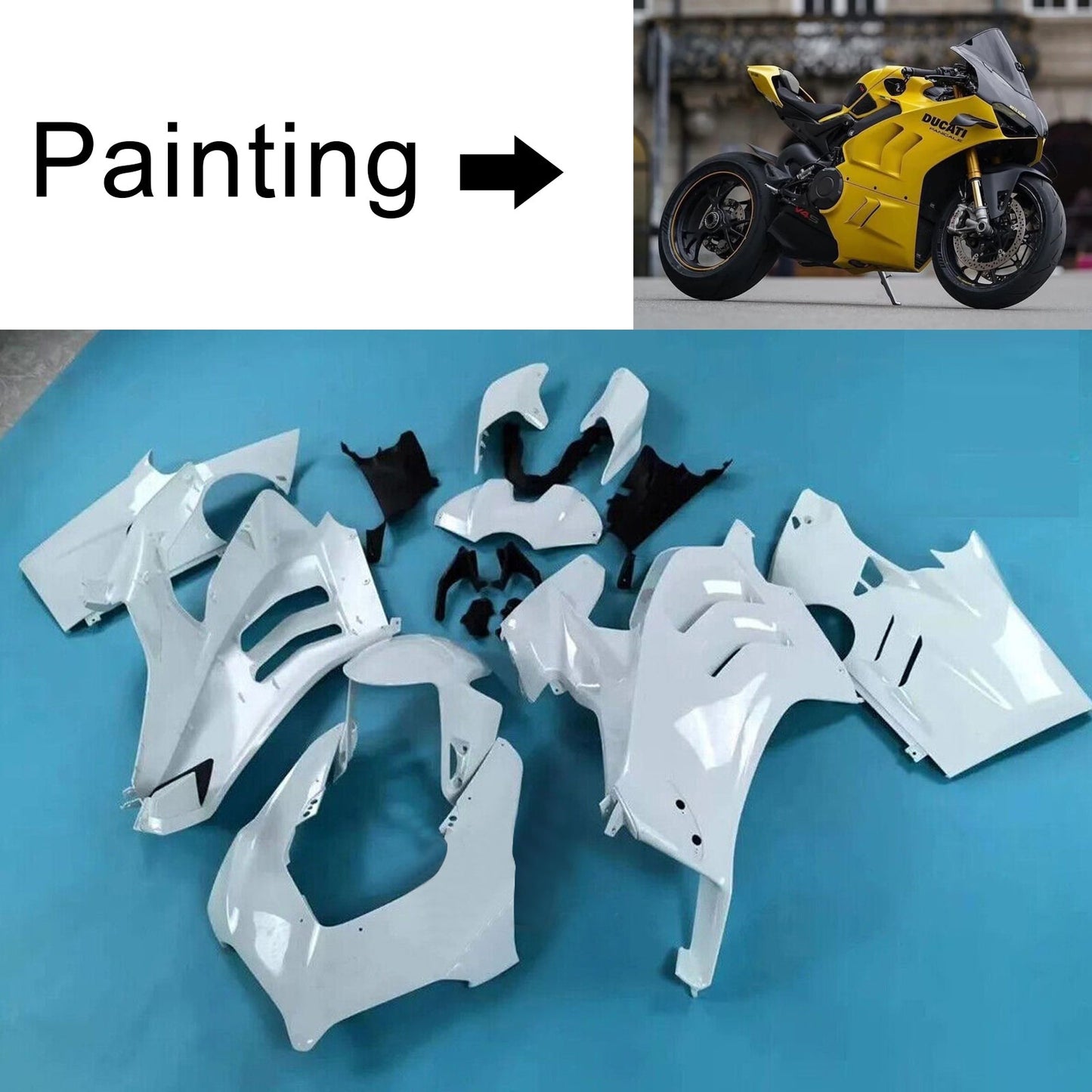 Carrozzeria kit carenatura iniezione Ducati Panigale V4/V4S 2022-2024