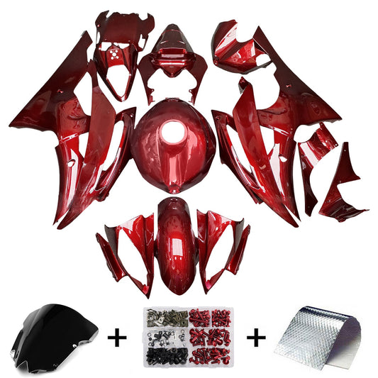 Kit carenatura iniezione plastica ABS per Yamaha YZFR6 YZF-R6 2008-2016