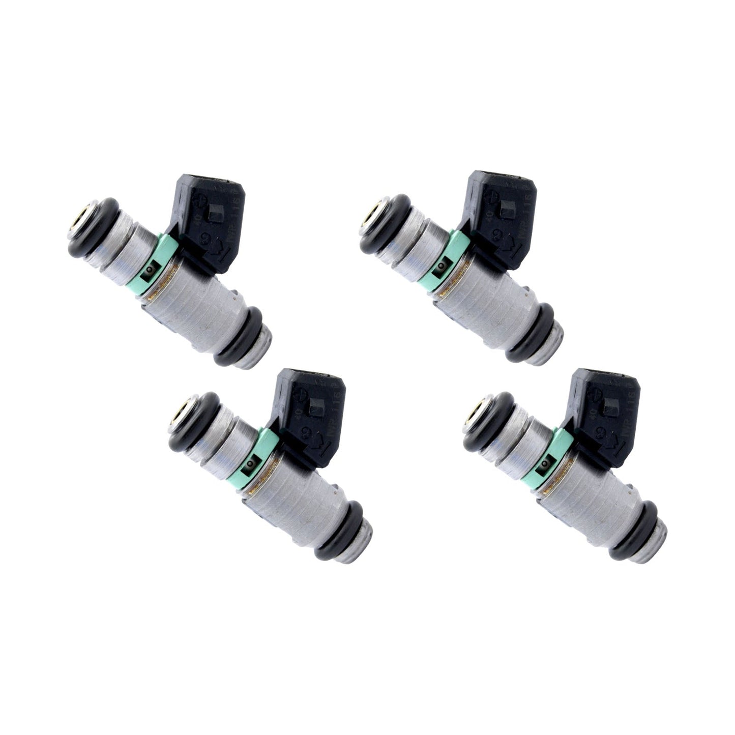 4 pezzi iniettore di carburante per Fiat Doblo 2001-2010 Seicento 1999-2010 iwp116