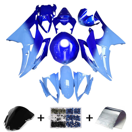 Kit carenatura iniezione plastica ABS per Yamaha YZFR6 YZF-R6 2008-2016