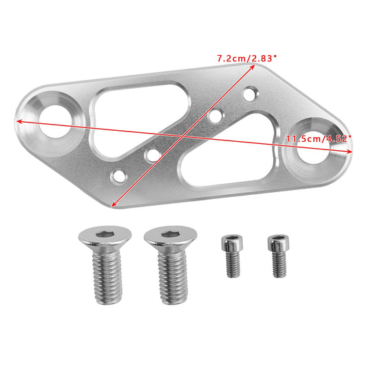 Supporto regolatore pressione carburante adatto per montaggio testata cilindro LS Billet Fit Chevy