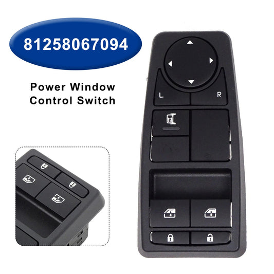 Interruttore alzacristalli elettrico Man TGA TGS TGX 81258067094 81258067109