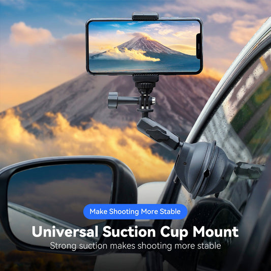 Supporto universale leggero e resistente con ventosa per Dji Gopro13/Insta 360 Go3