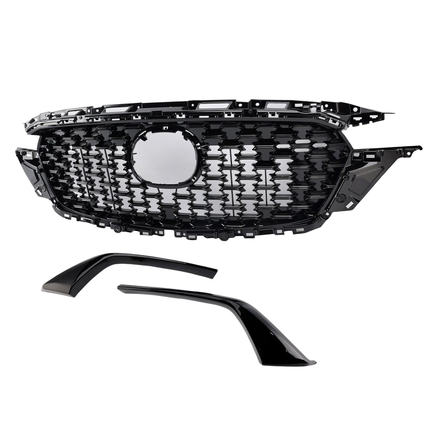 Griglia paraurti anteriore per Mazda CX-5 2022-2025 con modanatura KSD5-50719