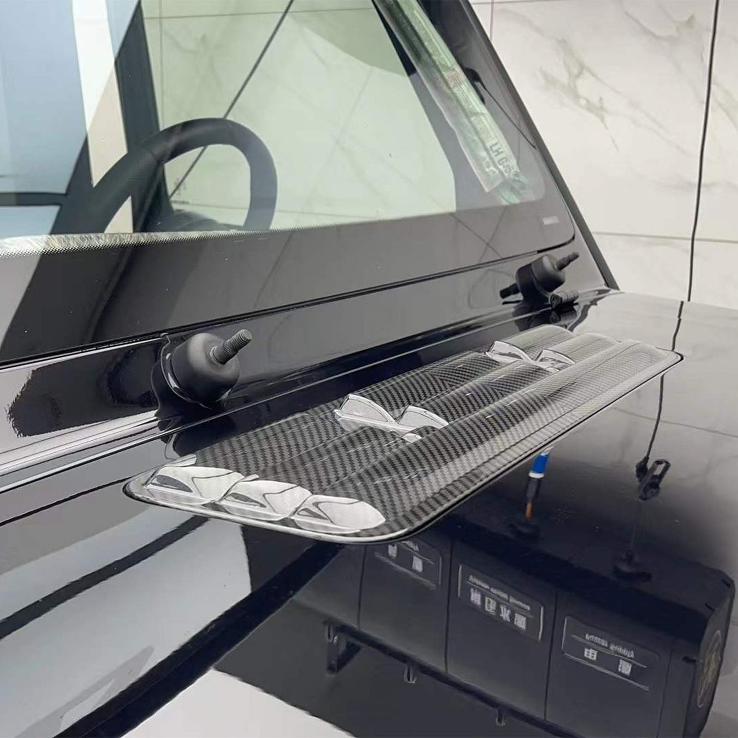 Griglia di aspirazione aria in fibra di carbonio per Mercedes Benz Classe G W464 W465 (modelli 2019-2026)