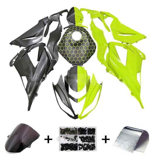 Kit carenatura iniezione in plastica ABS adatto per Kawasaki ZX6R 636 2013-2018