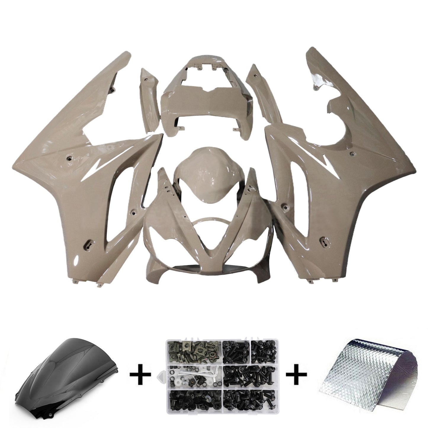 Kit carenatura Triumph Daytona 675 Injection 2006-2008 Carrozzeria Plastica ABS