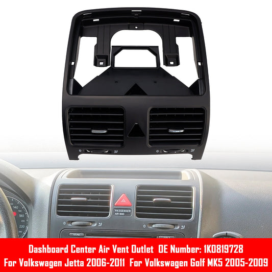 Bocchetta di ventilazione centrale del cruscotto 1K0819728 per VW Jetta MK5 2005-2009