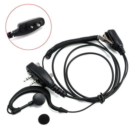 Cuffie con gancio auricolare curvo ICOM F1000-011 per ICOM A16 IC-F3230 F4230D F1100 F2100D