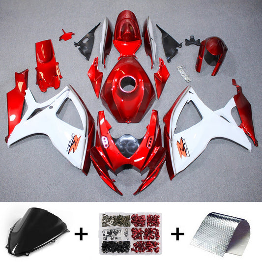 Kit carenatura iniezione plastica ABS per Suzuki GSXR 600/750 2006-2007 K6