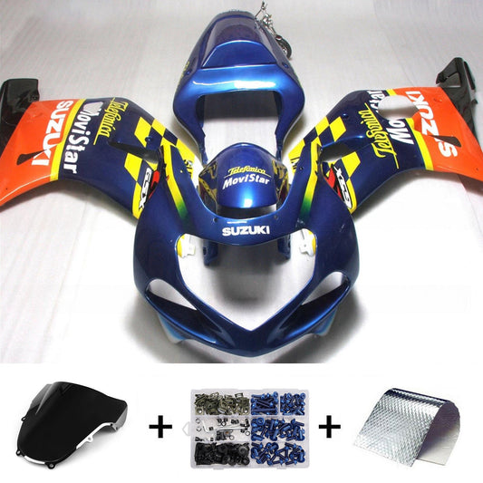 Kit carenatura iniezione plastica ABS per Suzuki GSXR1000 2000-2002 K1 K2